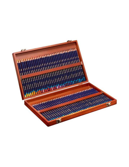 CAJA DE MADERA 72 LÁPICES DERWENT INKTENSE
