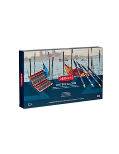 CAJA DE MADERA 72 LÁPICES DERWENT WATERCOLOUR 2
