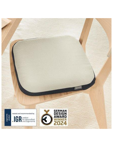COJÍN DE ASIENTO LEITZ WOBBLE ACTIVE ERGO CON FUNDA