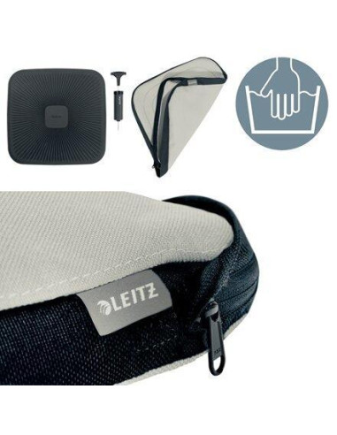COJÍN DE ASIENTO LEITZ WOBBLE ACTIVE ERGO CON FUNDA