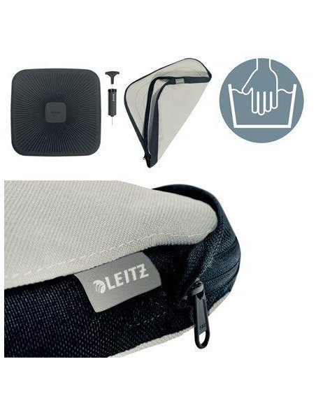 COJÍN DE ASIENTO LEITZ WOBBLE ACTIVE ERGO CON FUNDA