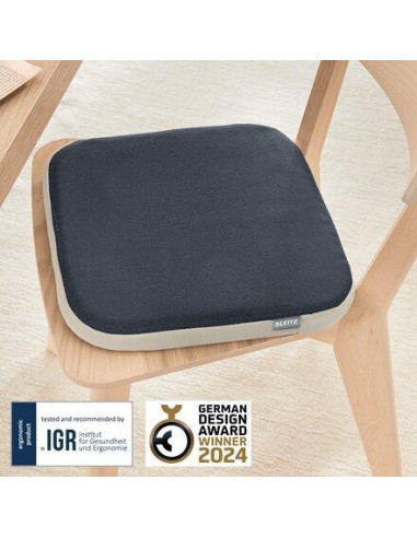 COJÍN DE ASIENTO LEITZ WOBBLE ACTIVE ERGO CON FUNDA