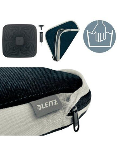COJÍN DE ASIENTO LEITZ WOBBLE ACTIVE ERGO CON FUNDA