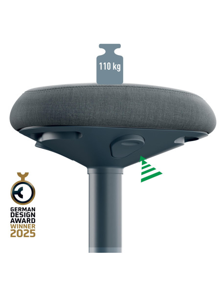 TABURETE LEITZ ACTIVE ERGO COMFORT SIT
