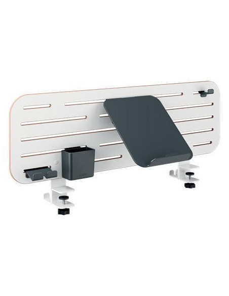 ORGANIZADOR SOBREMESA LEITZ PANEL DE ANCLAJE 80x25cm CON SOPORTE PARA PORTATIL