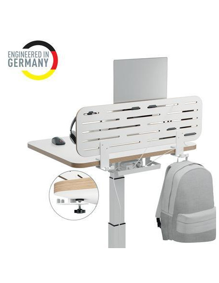 ORGANIZADOR SOBREMESA LEITZ PANEL DE ANCLAJE 80x25cm CON SOPORTE PARA PORTATIL