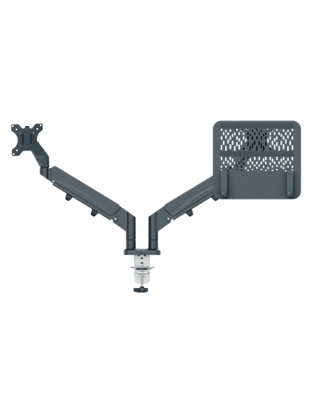 BRAZO PARA MONITOR Y PORTÁTIL LEITZ ERGO SPACE SAVING