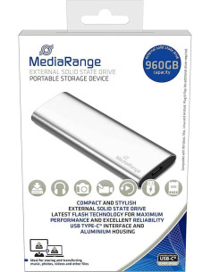 DISCO DURO EXTERNO MEDIARANGE SSD 960Gb