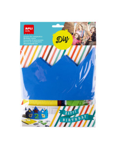 BLISTER CORONA CUMPLEAÑOS APLI KIDS