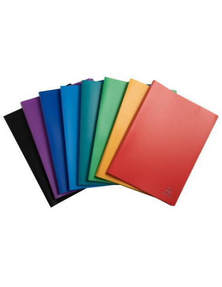 CARPETA EXACOMPTA 20 FUNDAS A4 FLEXIBLES