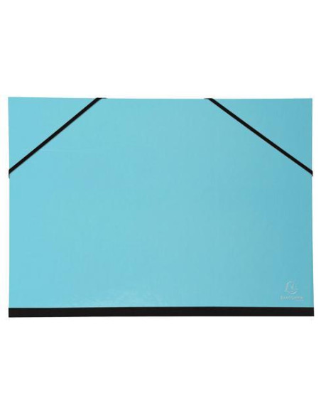 CARPETA de DIBUJO EXACOMPTA AQUAREL CARTON CGOMAS Y SOLAPAS A3 SURTIDAS 4 col