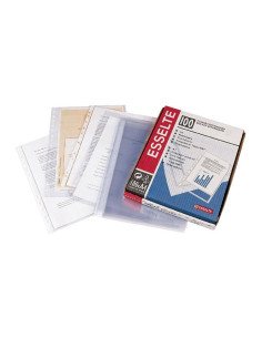 CAJA 100 FUNDAS MULTITALADRO PORTADOCUMENTOS ESSELTE 4