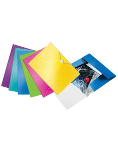 CARPETA DE GOMAS LEITZ WOW SURTIDO