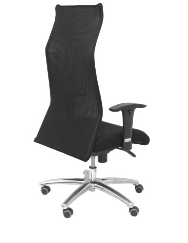PIQUERAS Y CRESPO SILLÓN DE DIRECCIÓN ERGONÓMICO MOD SAHUCO CON MECANISMO SINCRO REGULABLE RESPALDO DE MALLA BRAZOS REGULABLE