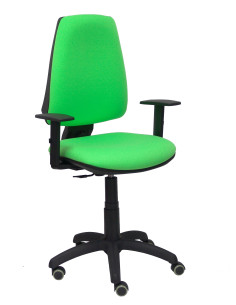 SILLA OPERATIVA ELCHE CP BALI CON BRAZOS REGULABLES Y RUEDAS PARQUE