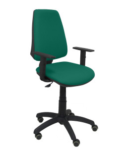 SILLA OPERATIVA ELCHE CP BALI CON BRAZOS REGULABLES Y RUEDAS PARQUE