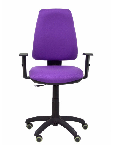 SILLA OPERATIVA ELCHE CP BALI CON BRAZOS REGULABLES Y RUEDAS PARQUE