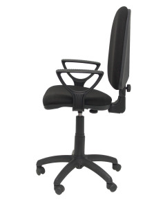 SILLA OPERATIVA AYNA BALI CON BRAZOS FIJOS Y RUEDAS FRENO