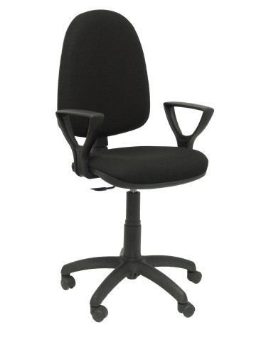 SILLA OPERATIVA AYNA BALI CON BRAZOS FIJOS Y RUEDAS FRENO