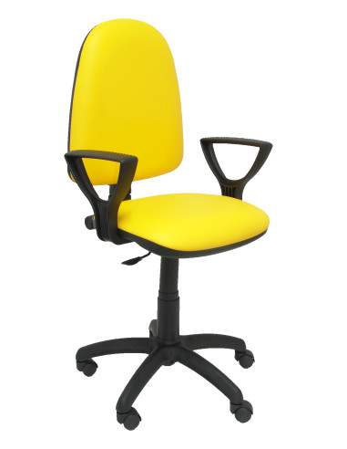 SILLA OPERATIVA AYNA SIMILPIEL CON BRAZOS