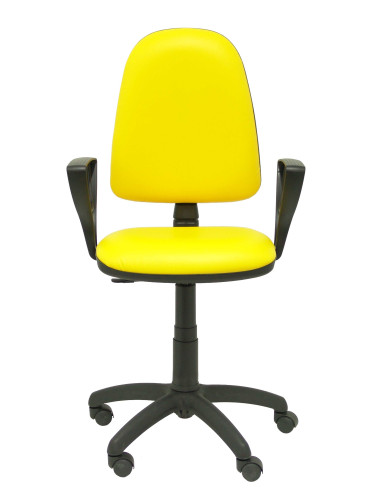 SILLA OPERATIVA AYNA SIMILPIEL CON BRAZOS