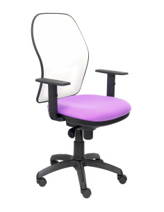 SILLA JORQUERA BALI CON BRAZOS MALLA BLANCA 2