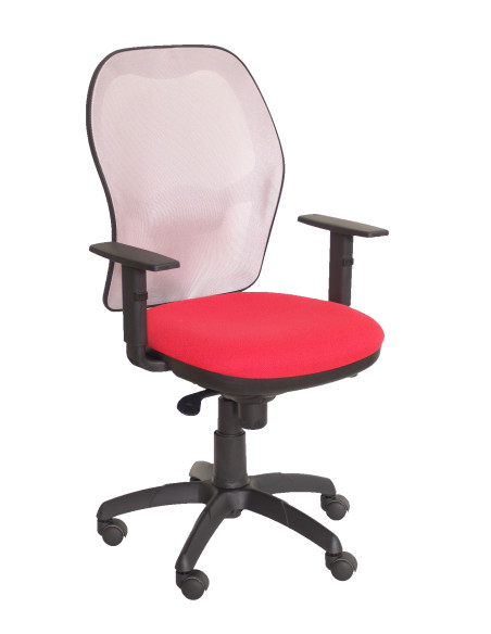 SILLA JORQUERA BALI CON BRAZOS MALLA GRIS