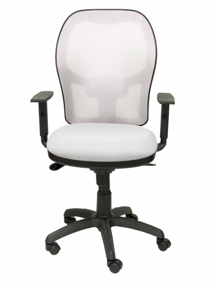SILLA JORQUERA BALI CON BRAZOS MALLA GRIS