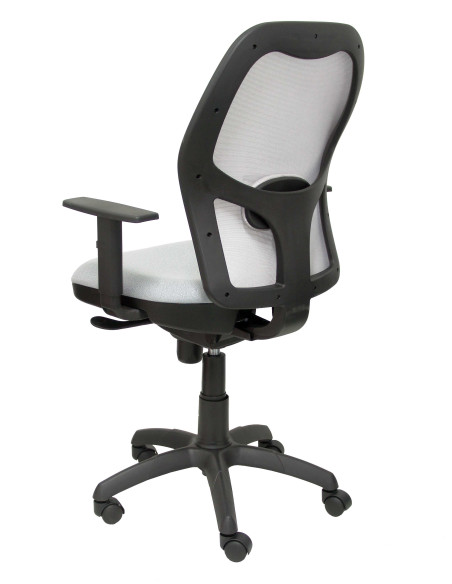 SILLA JORQUERA BALI CON BRAZOS MALLA GRIS