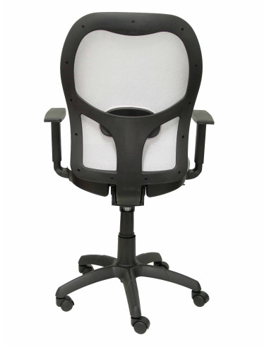 SILLA JORQUERA BALI CON BRAZOS MALLA GRIS