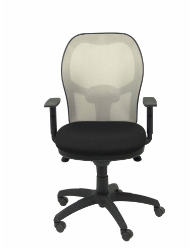 SILLA JORQUERA BALI CON BRAZOS MALLA GRIS