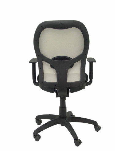 SILLA JORQUERA BALI CON BRAZOS MALLA GRIS