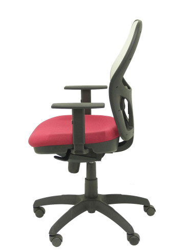 SILLA JORQUERA BALI CON BRAZOS MALLA GRIS