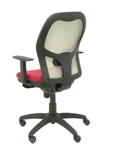 SILLA JORQUERA BALI CON BRAZOS MALLA GRIS