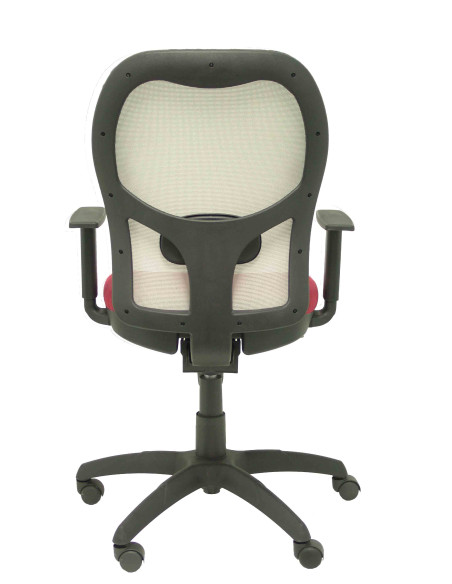 SILLA JORQUERA BALI CON BRAZOS MALLA GRIS