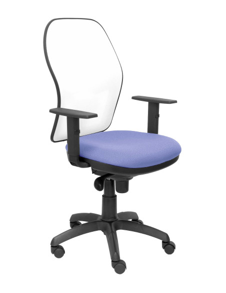 SILLA JORQUERA BALI CON BRAZOS MALLA BLANCA