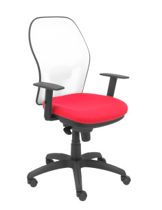 SILLA JORQUERA BALI CON BRAZOS MALLA BLANCA 2