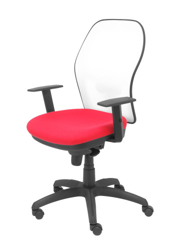 SILLA JORQUERA BALI CON BRAZOS MALLA BLANCA