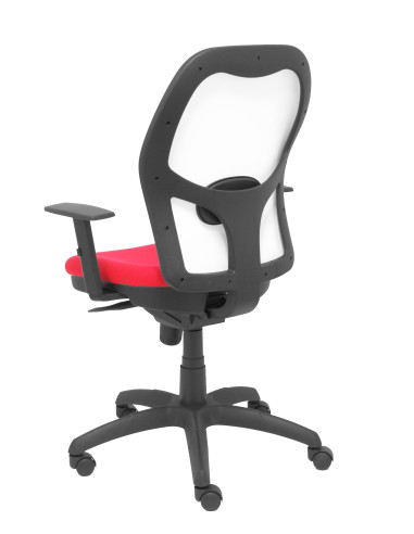 SILLA JORQUERA BALI CON BRAZOS MALLA BLANCA