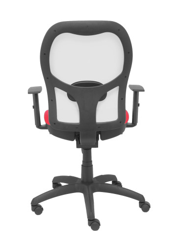 SILLA JORQUERA BALI CON BRAZOS MALLA BLANCA