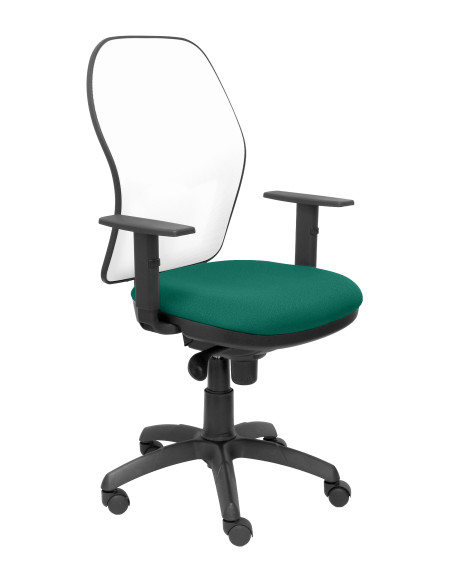 SILLA JORQUERA BALI CON BRAZOS MALLA BLANCA