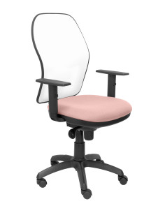 SILLA JORQUERA BALI CON BRAZOS MALLA BLANCA 2