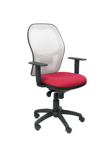 SILLA JORQUERA BALI CON BRAZOS MALLA BLANCA