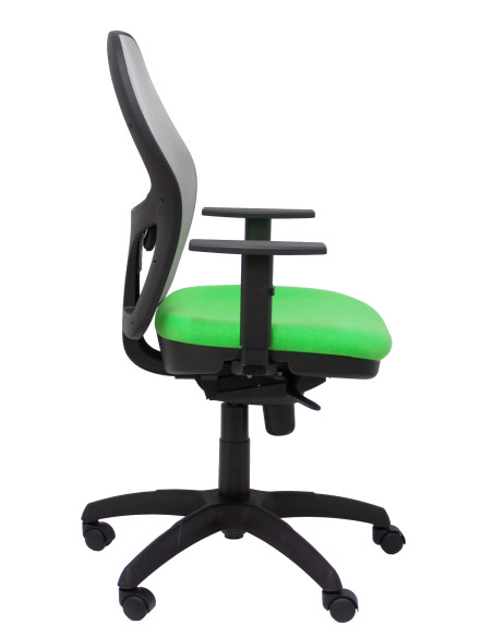 SILLA JORQUERA BALI CON BRAZOS MALLA GRIS