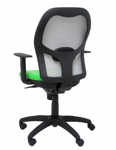 SILLA JORQUERA BALI CON BRAZOS MALLA GRIS