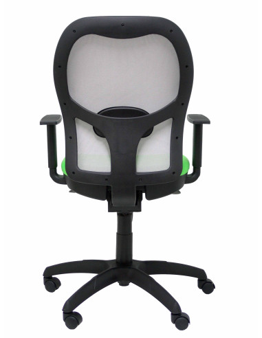 SILLA JORQUERA BALI CON BRAZOS MALLA GRIS