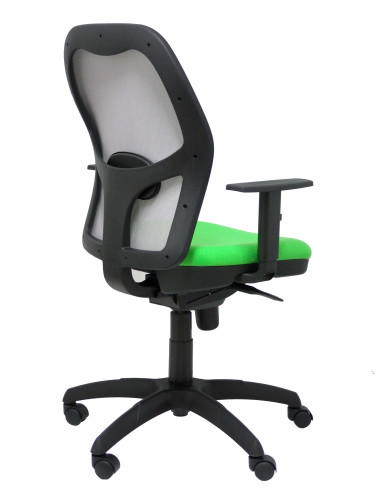 SILLA JORQUERA BALI CON BRAZOS MALLA GRIS