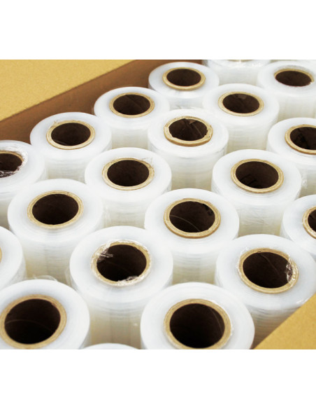 CAJA 50 ROLLOS FILM PARA PALETIZAR 10 cm