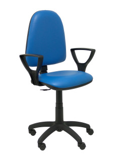 SILLA OPERATIVA AYNA SIMILPIEL CON BRAZOS 2