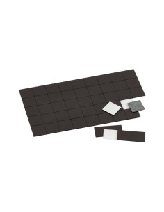 LÁMINA 50 IMANES ADHESIVOS FAIBO PRECORTADOS 20x20MM